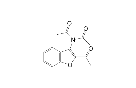 N-(2-acetyl-3-benzofuranyl)diacetamide