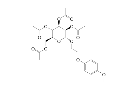 2-(PARA-METHOXYPHENOXY)-ETHYL-2,3,4,6-TETRA-O-ACETYL-ALPHA-D-MANNOPYRANOSIDE