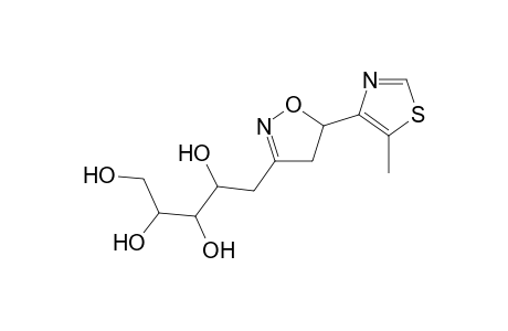 3-(2'-DEOXY-D-GLUCO-PENTITOL-1-YL)-5-(5-(4-METHYLTHIAZOLE))-2-ISOXAZOLE