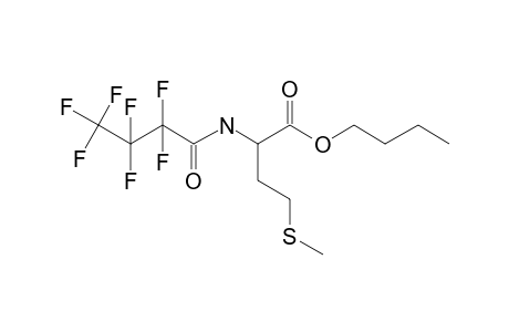 L-Methionine, N-heptafluorobutyryl-, butyl ester