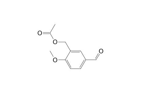 5-Formyl-2-methoxybenzyl acetate