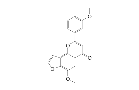 6,3'-DIMETHOXY-[2'',3'':7,8]-FURANOFLAVONE