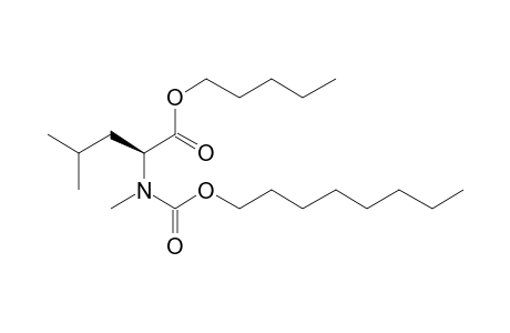 L-Leucine, N-methyl-N-(octyloxycarbonyl)-, pentyl ester