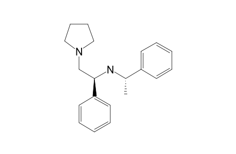 (1R)-N-[(1S)-1-PHENYLETHYL]-1-PHENYL-2-(PYRROLIDIN-1-YL)-ETHANAMINE