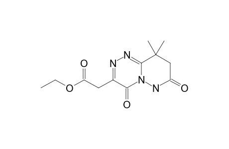 ETHYL-6,7,8,9-TETRAHYDRO-9,9-DIMETHYL-4,7-DIOXO-1H-PYRIDAZINO-[6,1-C]-TRIAZINE-3-ACETATE
