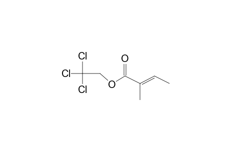 2,2,2-Trichloroethyl (E)-2-methylbut-2-enoate