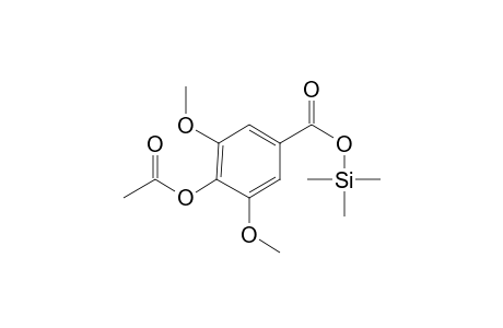 Acetyl syringic acid, trimethylsilyl ester