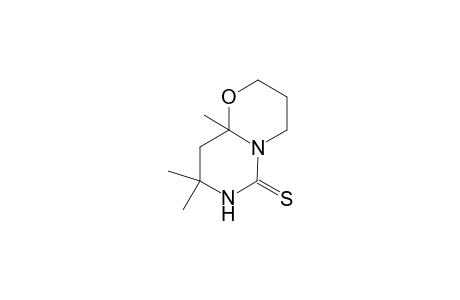 8,8,9a-Trimethylhexahydro-2H,6H-pyrimido[6,1-b][1,3]oxazine-6-thione