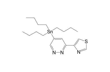 3-(4-Thiazolyl)-5-tributylstannylpyridazine