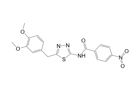 4-Nitro-N-(5-veratryl-1,3,4-thiadiazol-2-yl)benzamide