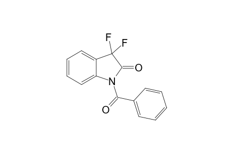 N-BENZOYL-3,3-DIFLUORO-2-OXO-INDOLE