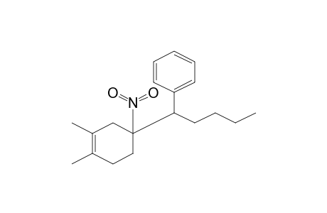 [1-(3,4-Dimethyl-1-nitro-3-cyclohexen-1-yl)pentyl]benzene