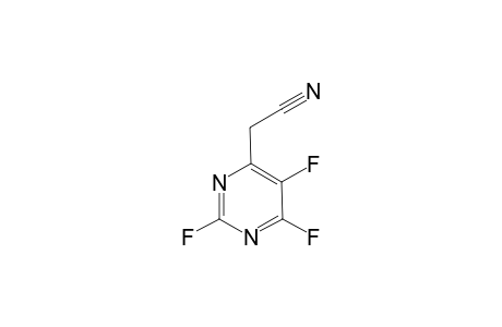 2-(2,5,6-trifluoropyrimidin-4-yl)acetonitrile