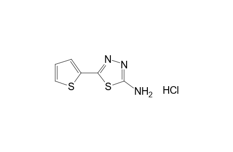 2-amino-5-(2-thenyl)-1,3,4-thiadiazole, monohydrocloride