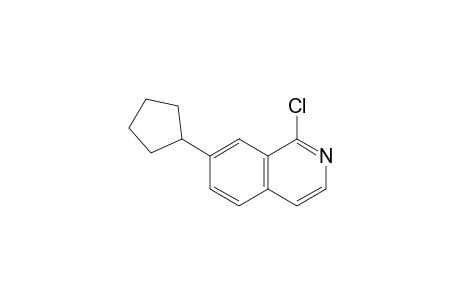 1-chloro-7-cyclopentylisoquinoline