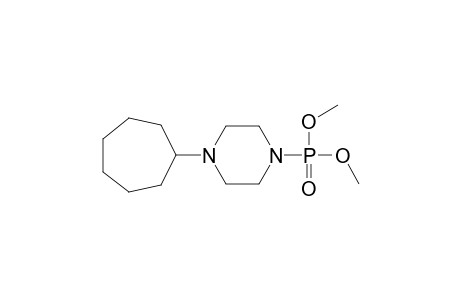 4-Cycloheptyl-1-dimethylphosphono-piperazine