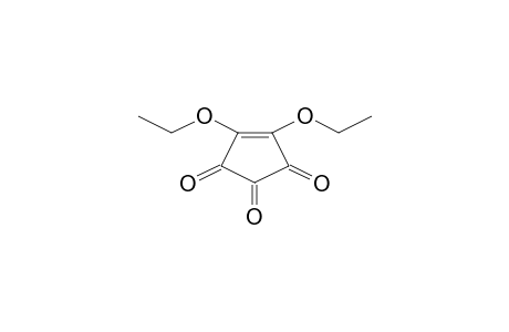 4,5-Diethoxy-4-cyclopentene-1,2,3-trione