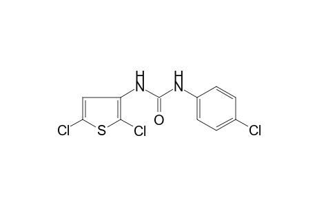 1-(p-chlorophenyl)-3-(2,5-dichloro-3-thienyl)urea