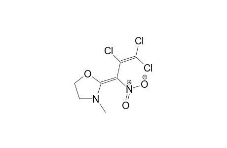 3-Methyl-2-(2,3,3-trichloro-1-nitroallylidene)oxazolidine