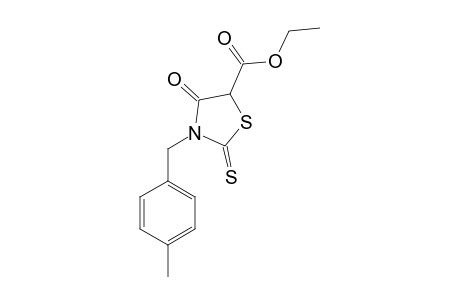 ETHYL-3-(4-METHYLBENZYL)-4-OXO-2-THIOXO-1,3-THIAZOLANE-5-CARBOXYLATE