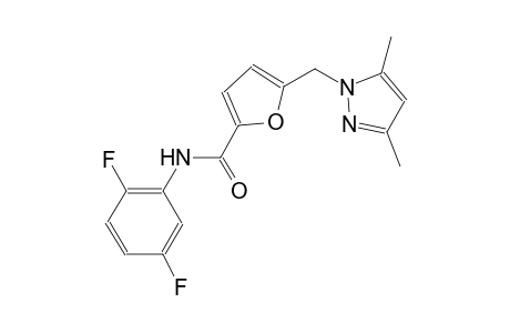 N-(2,5-difluorophenyl)-5-[(3,5-dimethyl-1H-pyrazol-1-yl)methyl]-2-furamide