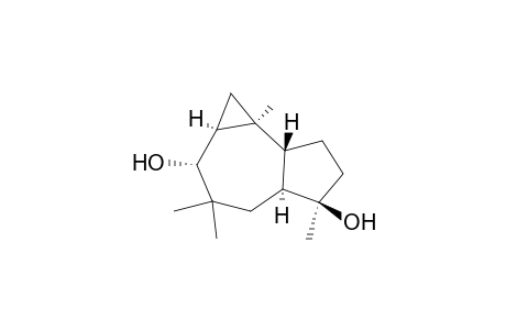 2,6,9,9-Tetramethyltricyclo[6.3.0.0(2,4).]undecene-5,9-diol