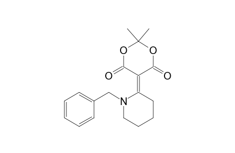 5-(1-Benzyl-2-piperidylidene)-2,2-dimethyl-1,3-dioxane-4,6-dione