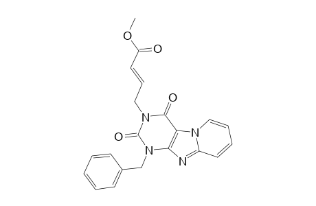 1-BENZYL-3-[(E)-3-METHOXYCARBONYL-2-PROPENYL]-1H,3H-PYRIDO-[2,1-F]-PURINE-2,4-DIONE