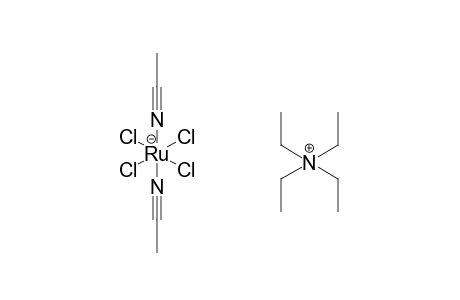 Tetraethylammonium bis(acetonitrile)tetrachlororuthenate(III)