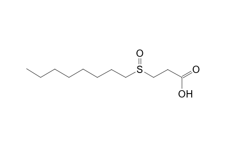 3-(octane-1-sulfinyl)propanoic acid