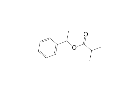 Propanoic acid, 2-methyl-, 1-phenylethyl ester