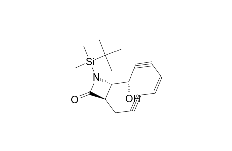 (1R*,9S*,10S*)(Z)- 11-(t-Butyldimethylsilyl)-9-hydroxy-11-azabicyclo[8.2.0]dodec-5-en-3,7-diyn-12-one