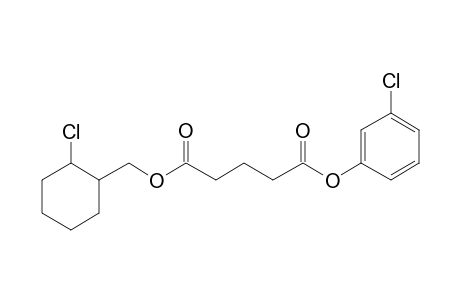 Glutaric acid, (2-chlorocyclohexyl)methyl 3-chlorophenyl ester