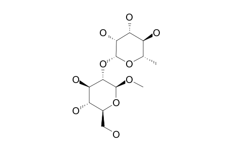 METHYL-2-O-(ALPHA-L-RHAMNOPYRANOSYL)-BETA-D-GLUCOPYRANOSIDE