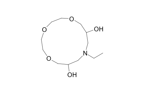 11-Ethyl-1,4,7-trioxa-11-azacyclotetradecane-9,13-diol