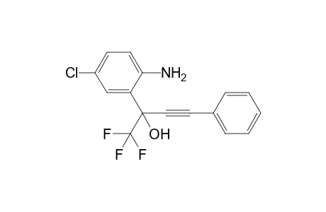 2-(2-amino-5-chloro-phenyl)-1,1,1-trifluoro-4-phenyl-but-3-yn-2-ol