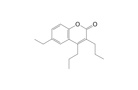 6-Ethyl-3,4-dipropyl-2H-chromen-2-one