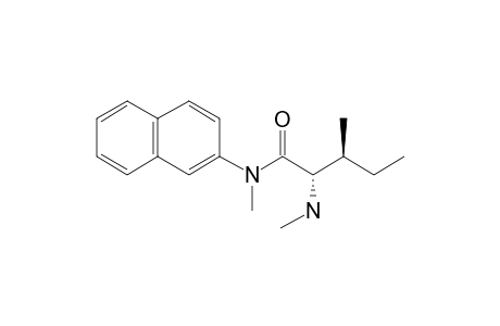 L-Isoleucine beta-naphthylamide, N,N'-dimethyl-