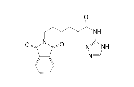 1H-isoindole-2-hexanamide, 2,3-dihydro-1,3-dioxo-N-(4H-1,2,4-triazol-3-yl)-