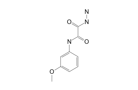 5-(m-methoxyphenyl)semioxamazide