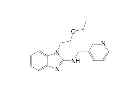 1-(2-Ethoxyethyl)-N-(3-pyridinylmethyl)-2-benzimidazolamine