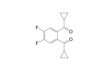 (4,5-Difluoro-1,2-phenylene)bis(cyclopropylmethanone)