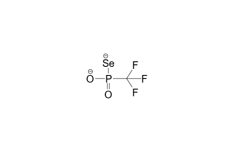 TRIFLUOROMETHYLSELENOPHOSPHONATE ANION