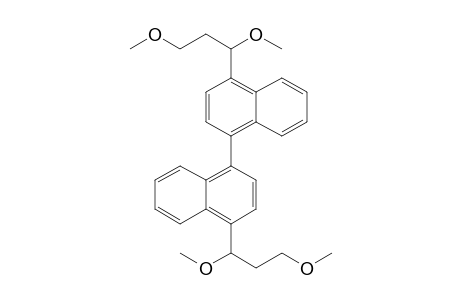 4,4'-Bis(1,3-dimethoxypropyl)-1,1'-binaphthalene