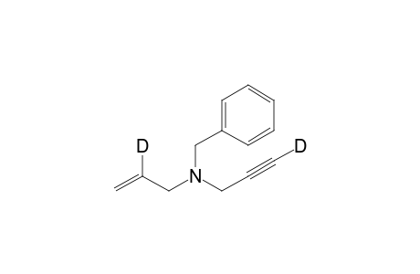 N-Benzyl-3-deuterio-N-(2-deuterioallyl)propargylamine