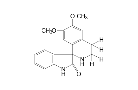 3',4'-dihydro-6',7'-dimethoxyspiro[3H-indole-3,1'(2'H)-isoquinolin]-2(1H)-one