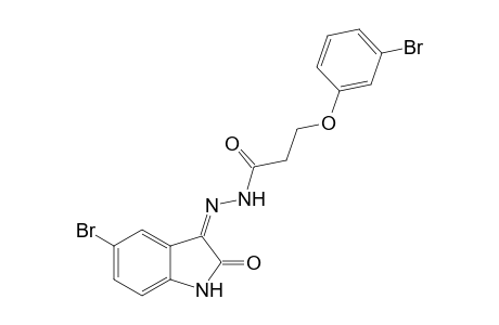 N'-(5-bromo-2-oxo-2,3-dihydrobenzopyrrol-3-ylidene)-3-(3-