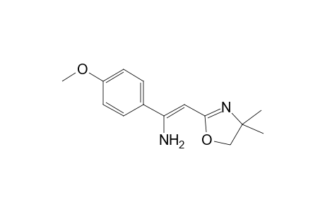 (Z)-2-(4,4-dimethyl-5H-1,3-oxazol-2-yl)-1-(4-methoxyphenyl)ethenamine