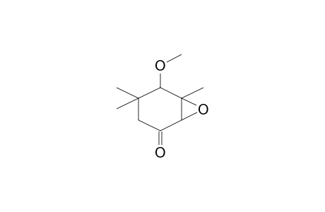 5-Methoxy-4,4,6-trimethyl-7-oxabicyclo[4.1.0]heptan-2-one