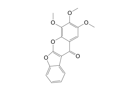 AERVIN-C;6,7,8-TRIMETHOXY-COUMARONOCHROMONE